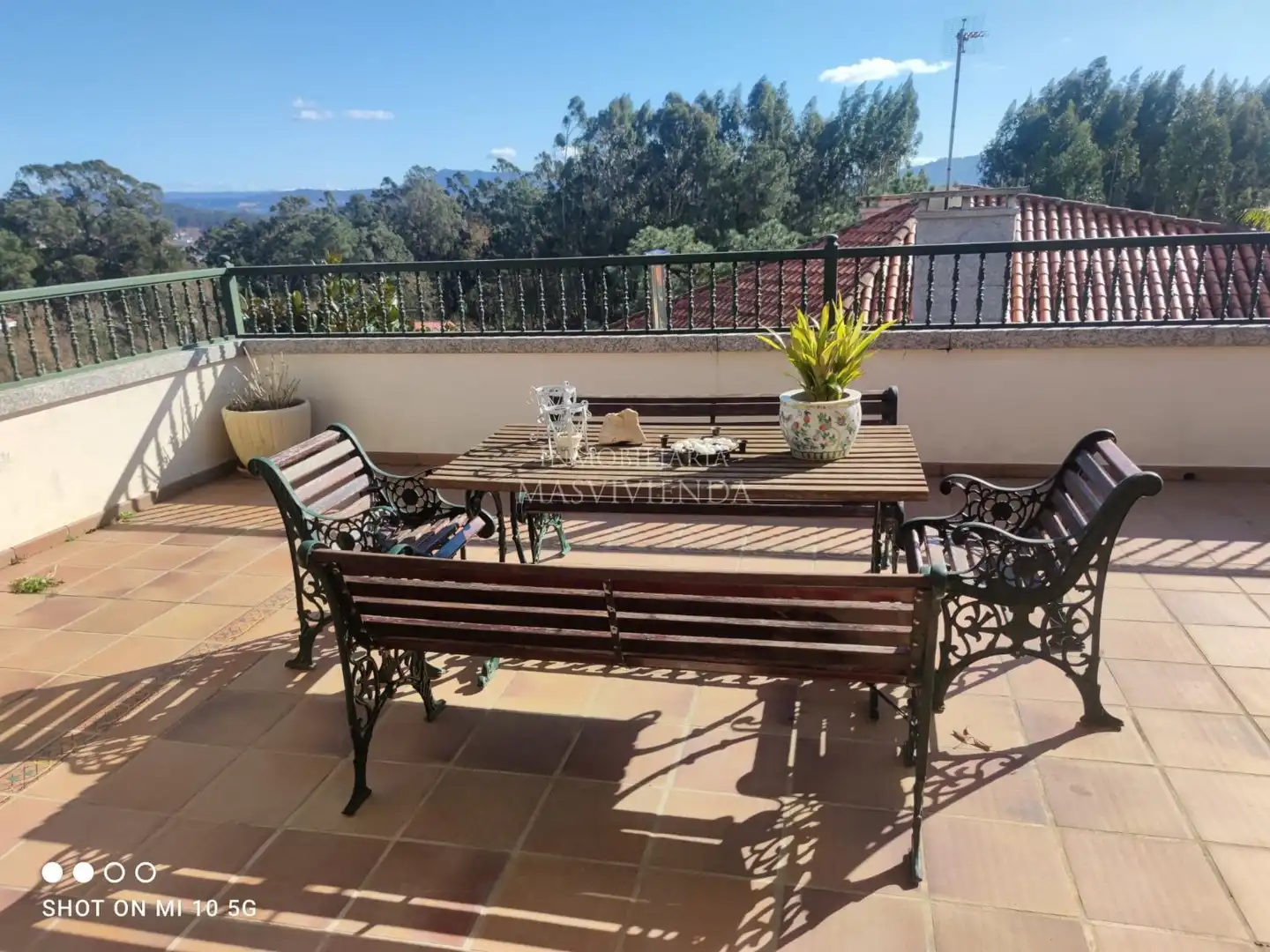 Terrassa de Casa o xalet en venda en Poio amb Terrassa i Piscina