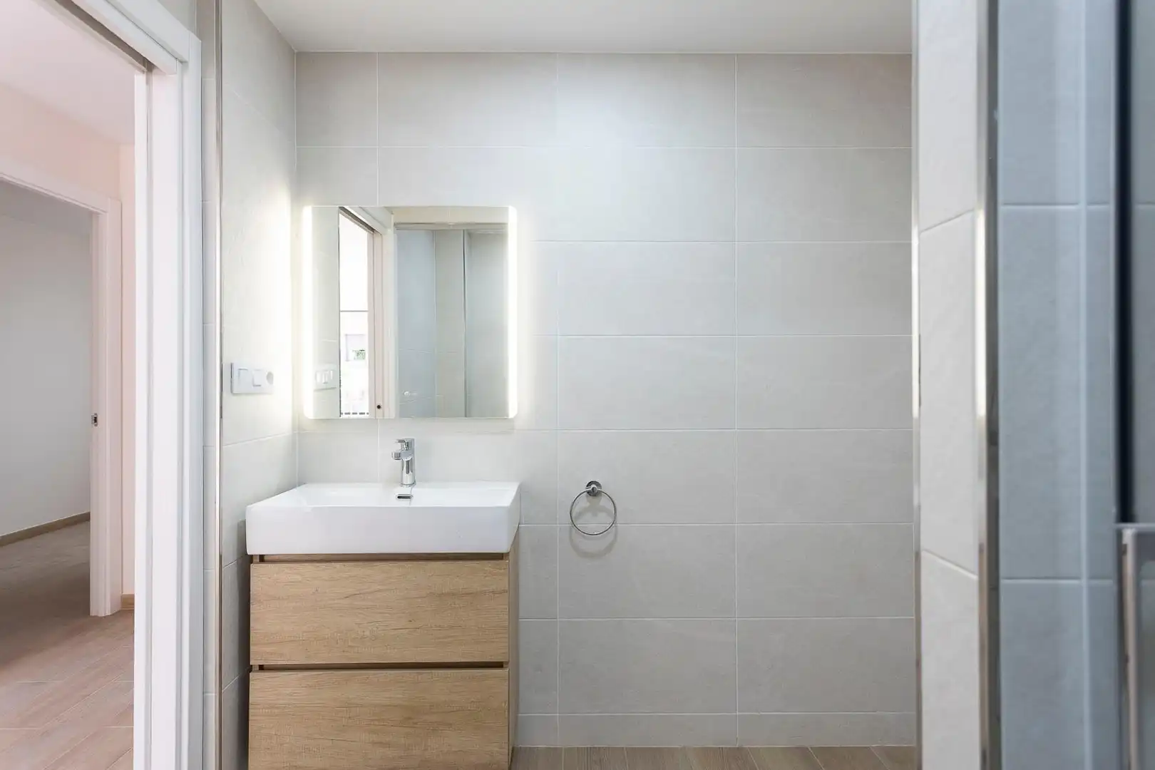 Badezimmer von Wohnung zur Miete in Barcelona mit Terrasse