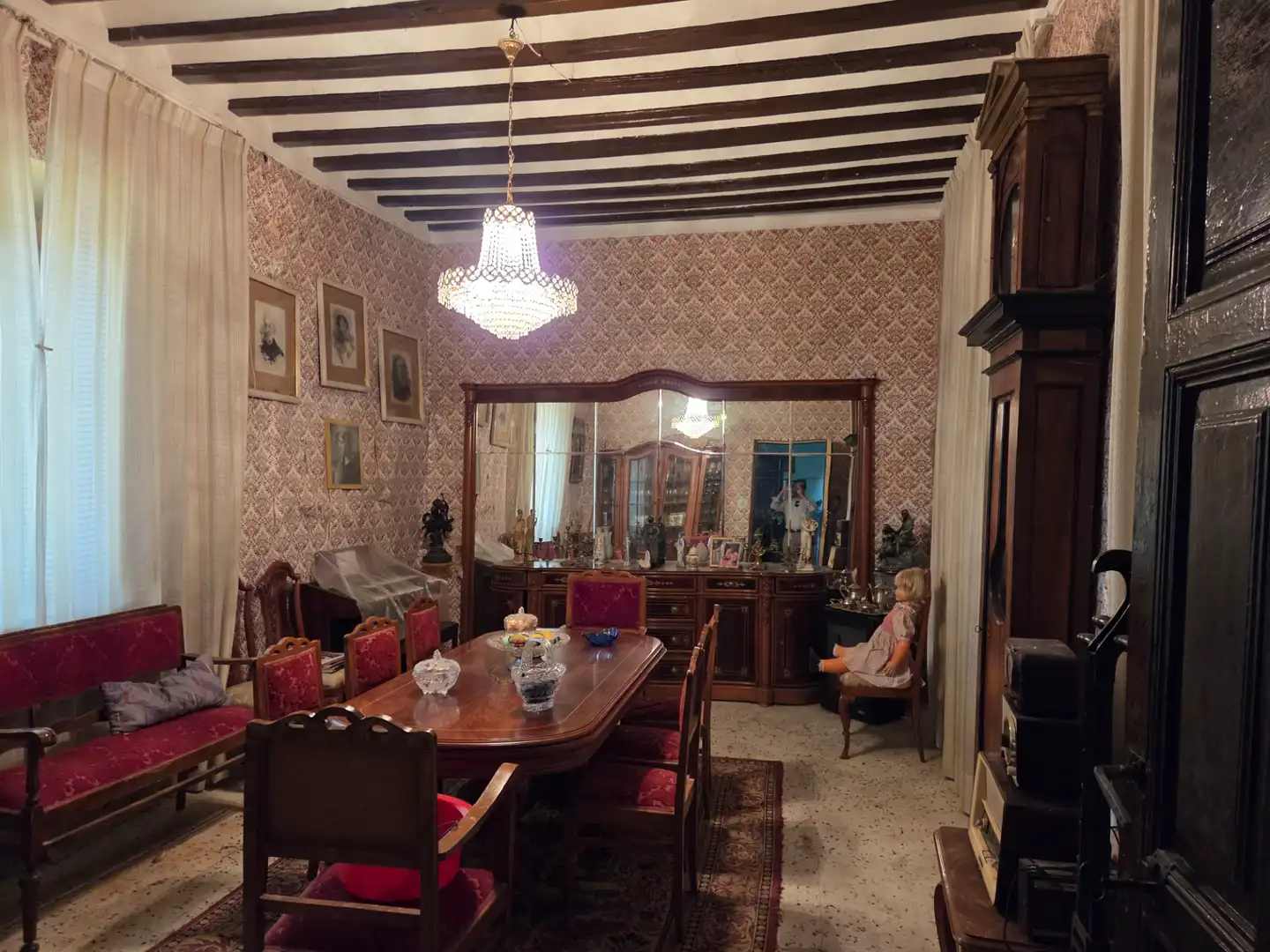 Dining room of Country homes for sale in Cuenca de Campos  with Furnished, Washing machine and Balcony