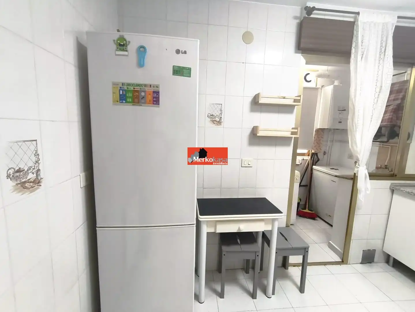 Kitchen of Flat for rent in Lugo  with Heating, Storage room and Furnished