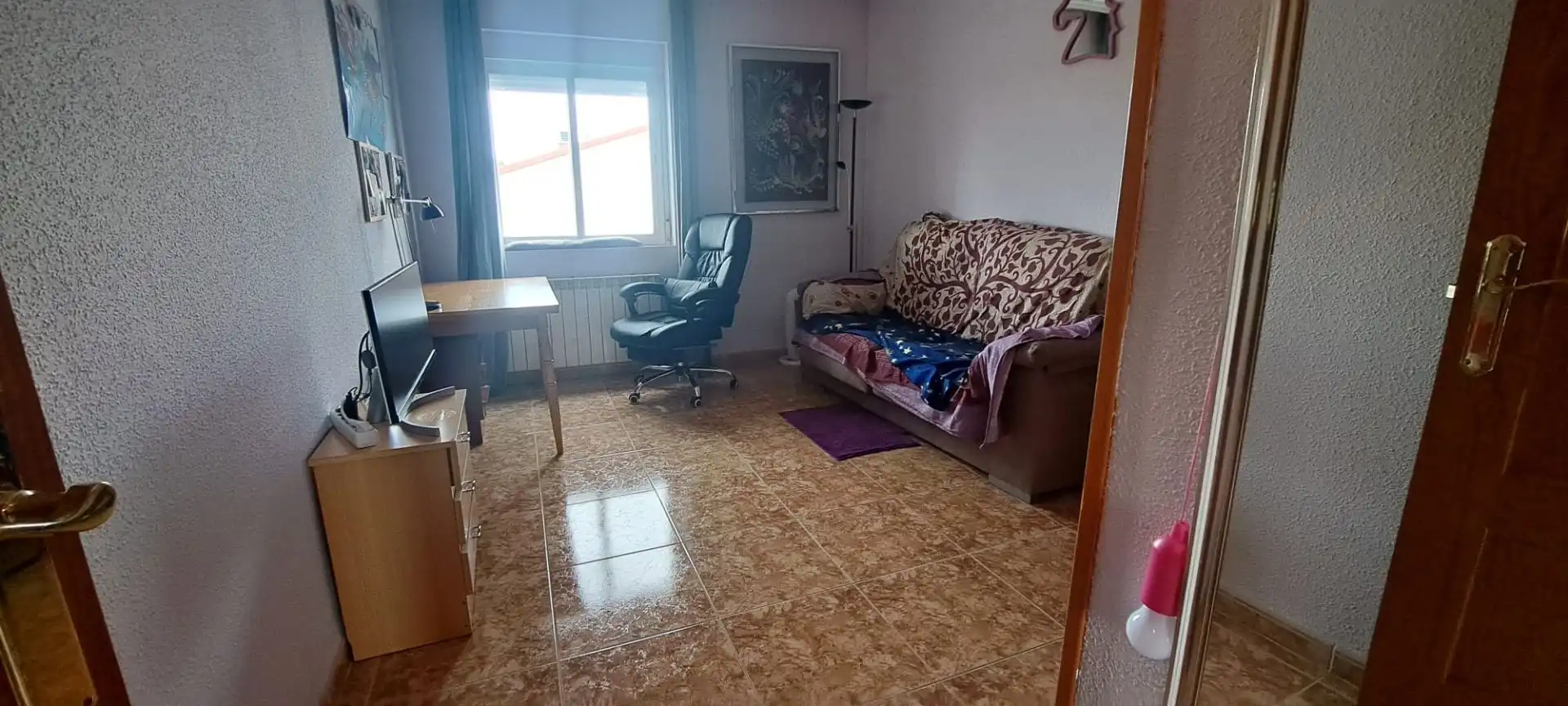 Sala de estar de Casa adosada en venta en Ávila con Calefacción y Amueblado