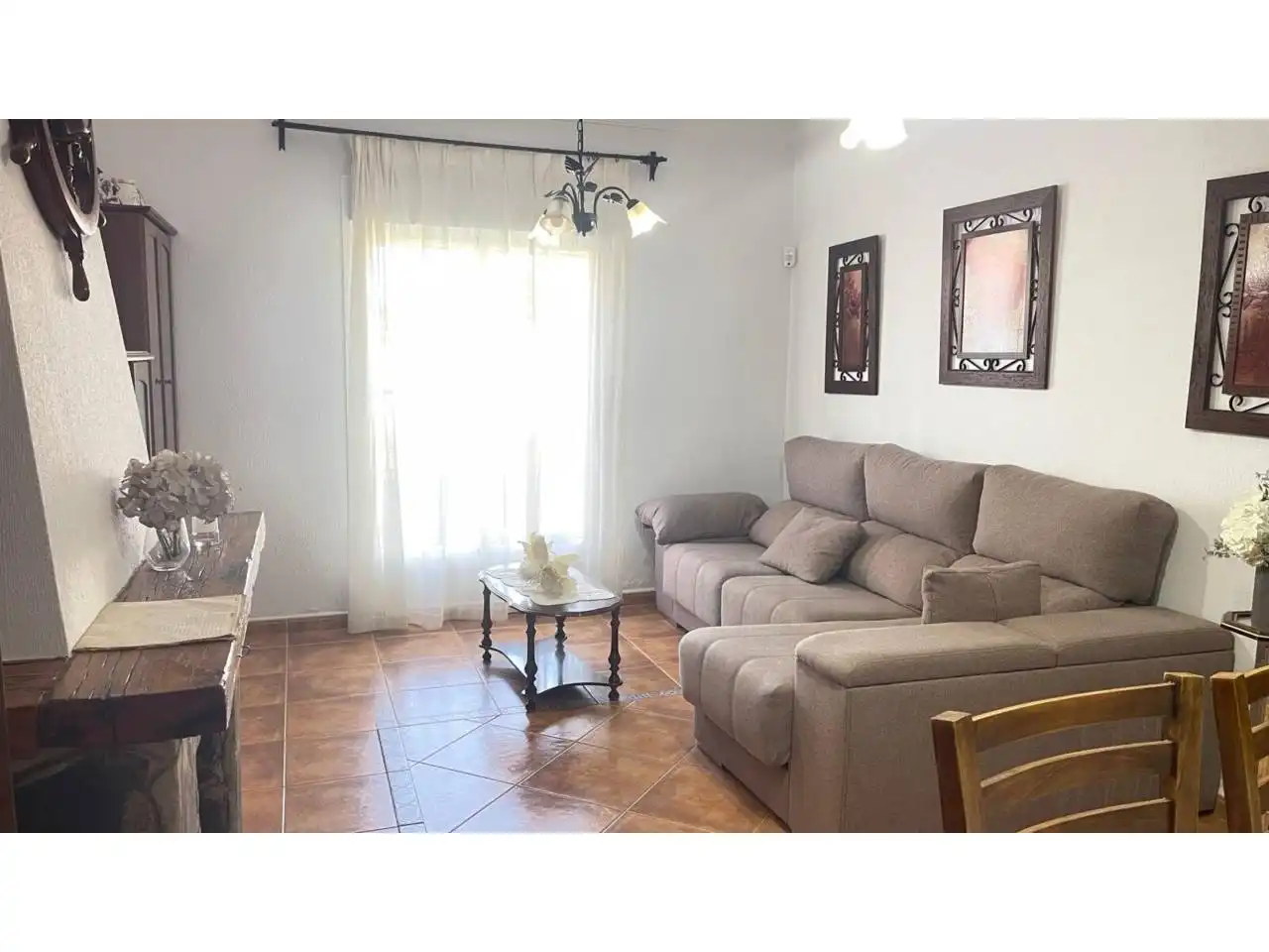 Living room of Flat for sale in Chiclana de la Frontera  with Private garden, Swimming Pool and Furnished