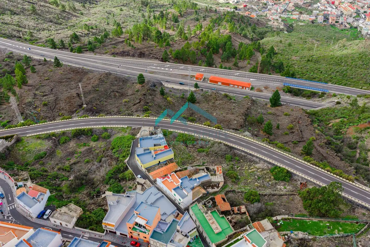 Vista exterior de Residencial en venda en Santiago del Teide