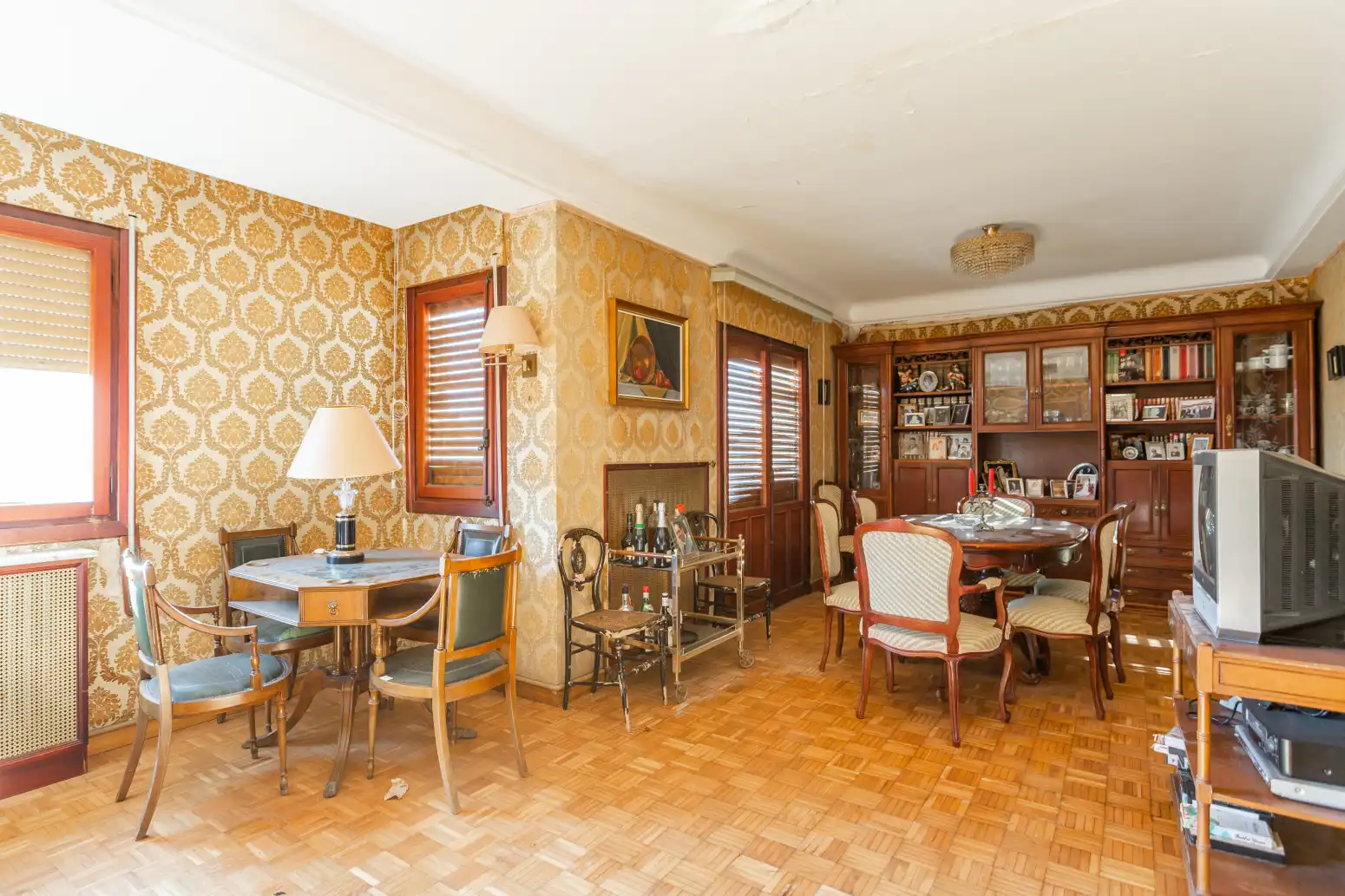 Comedor de Casa o chalet en venta en Castejón (Navarra) con Calefacción, Parquet y Terraza