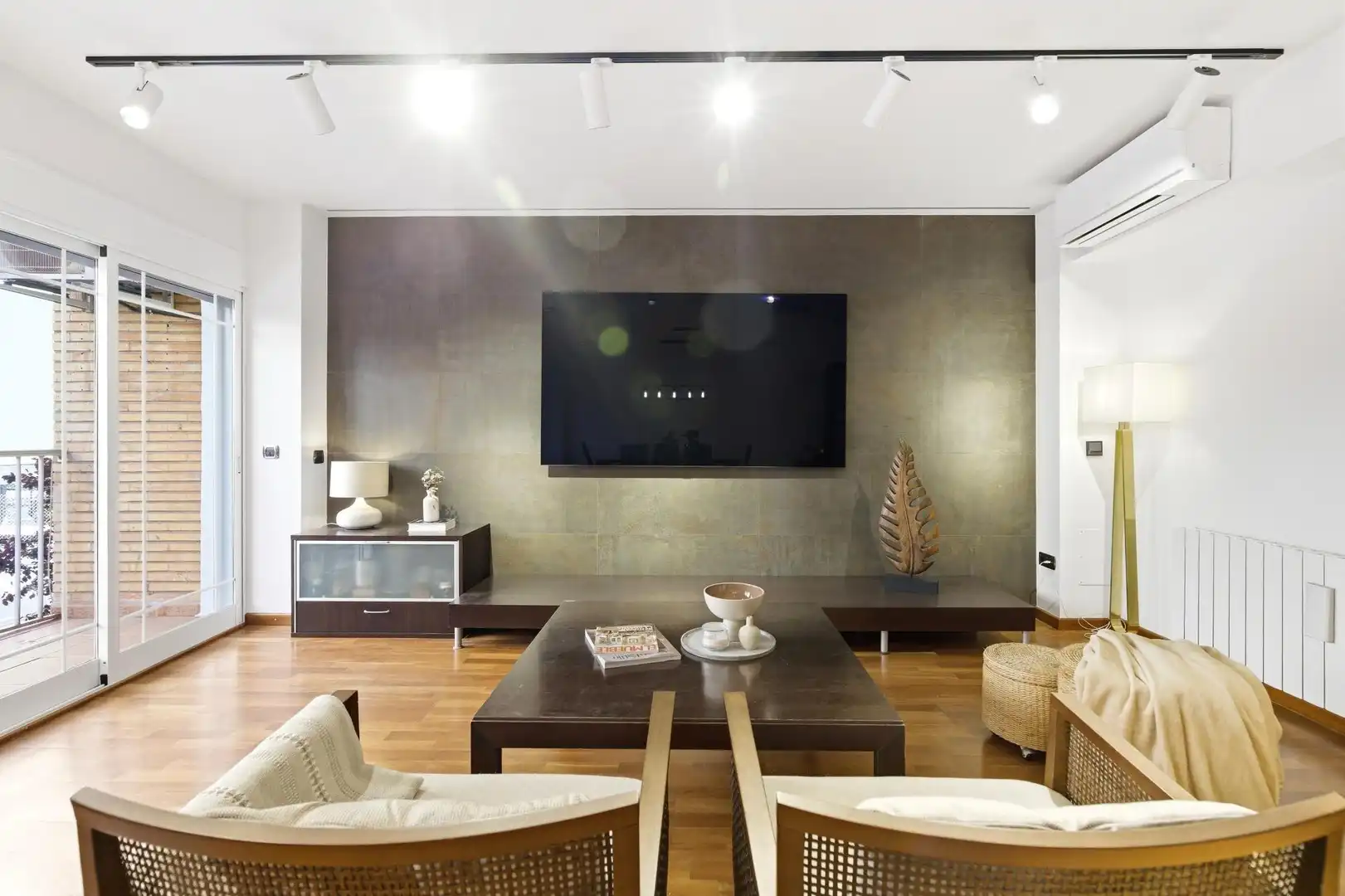 Sala de estar de Piso en venta en Sagunto / Sagunt con Aire acondicionado, Calefacción y Parquet