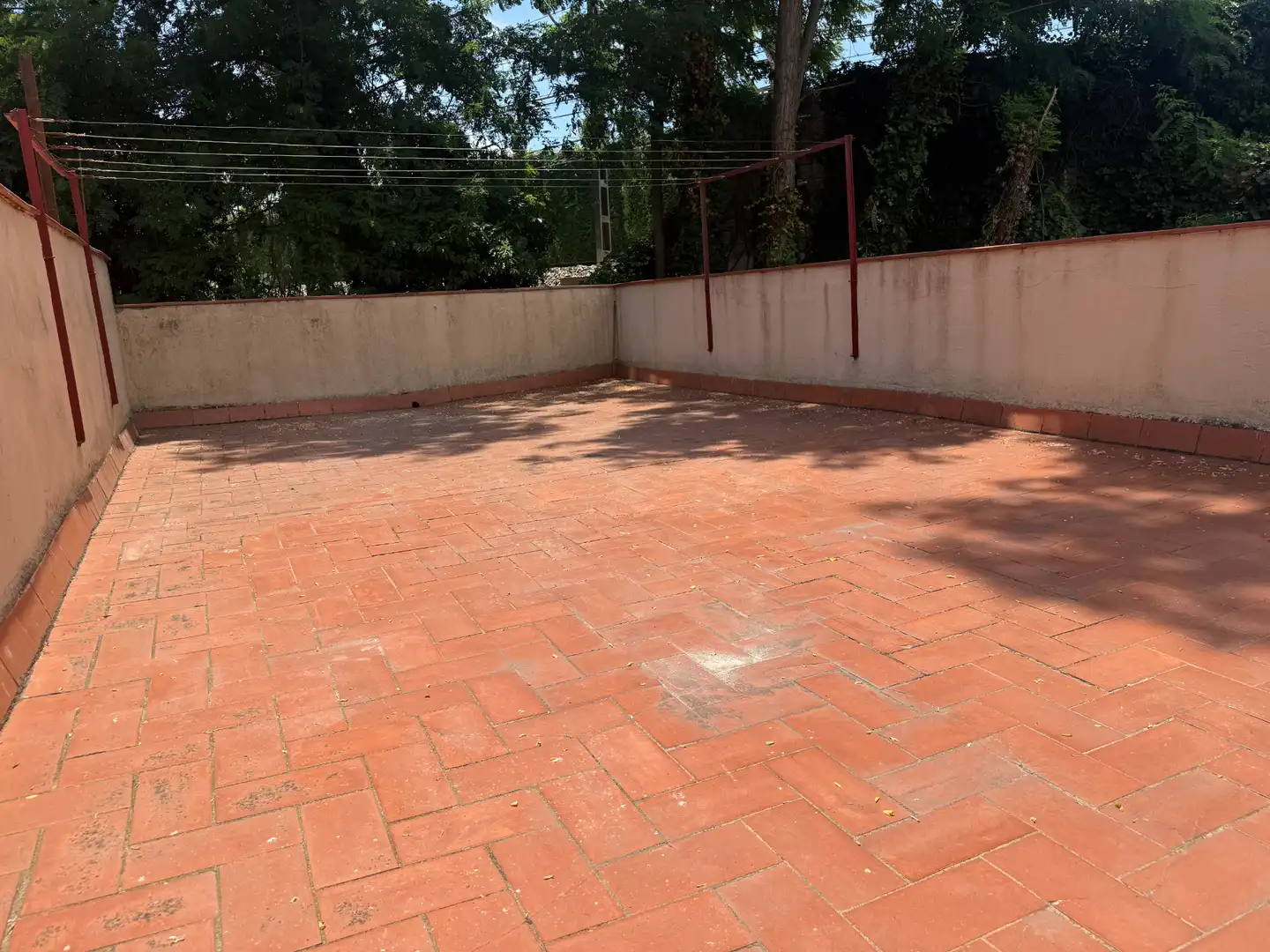 Terraza de Casa adosada en venta en Sant Cugat del Vallès con Calefacción, Jardín privado y Terraza