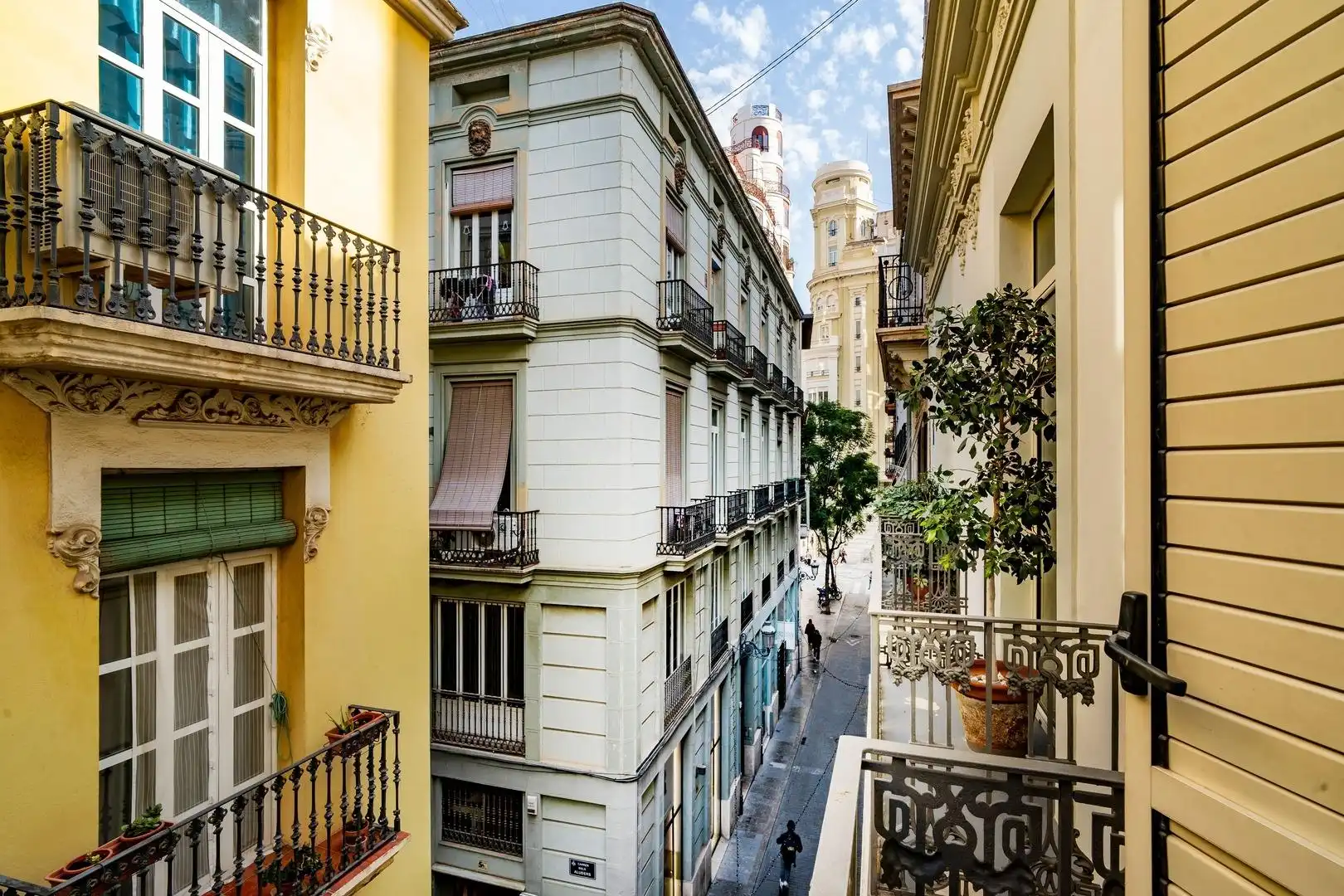 Vista exterior de Piso de alquiler en Valencia con Aire acondicionado, Calefacción y Amueblado