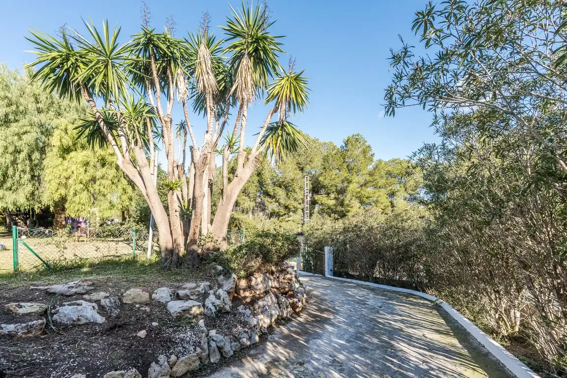 Vista exterior de Casa o chalet en venta en Jávea / Xàbia con Aire acondicionado, Jardín privado y Terraza