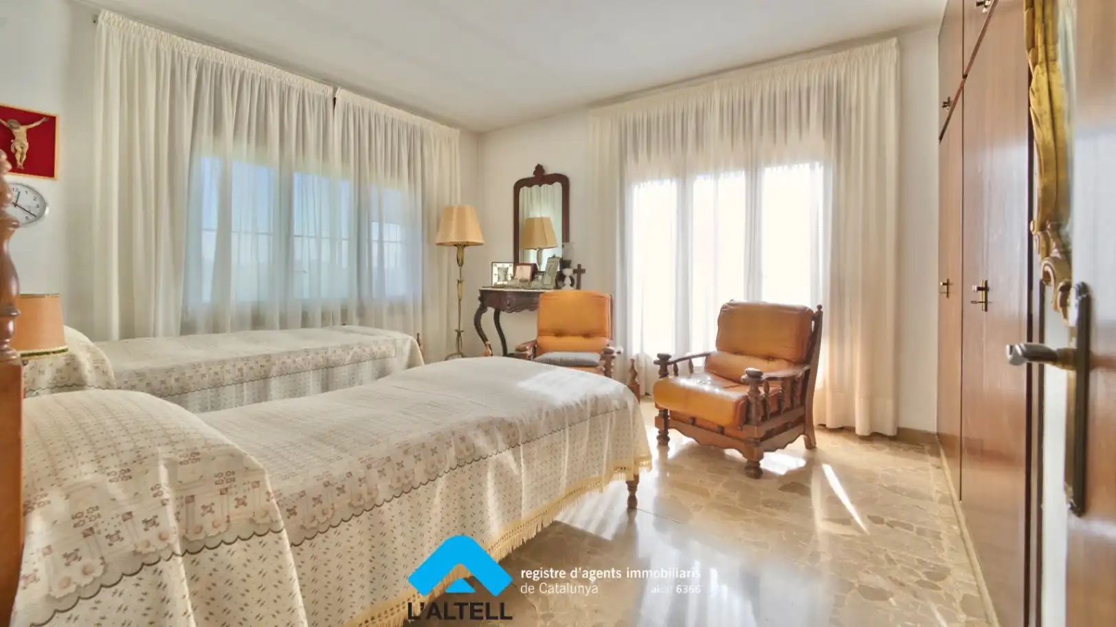 Schlafzimmer von Haus oder Chalet zum Verkauf in L'Ametlla del Vallès mit Heizung, Privatgarten und Terrasse