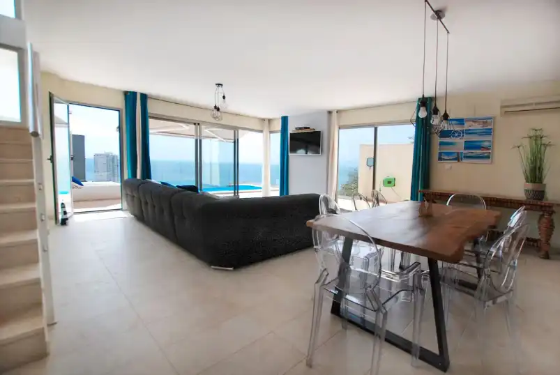 Living room of Detached homes for sale in Cullera  with Air Conditioner, Heating and Private garden