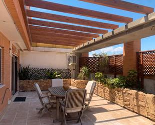 Terrace of Attic to rent in  Valencia Capital  with Air Conditioner, Heating and Parquet flooring