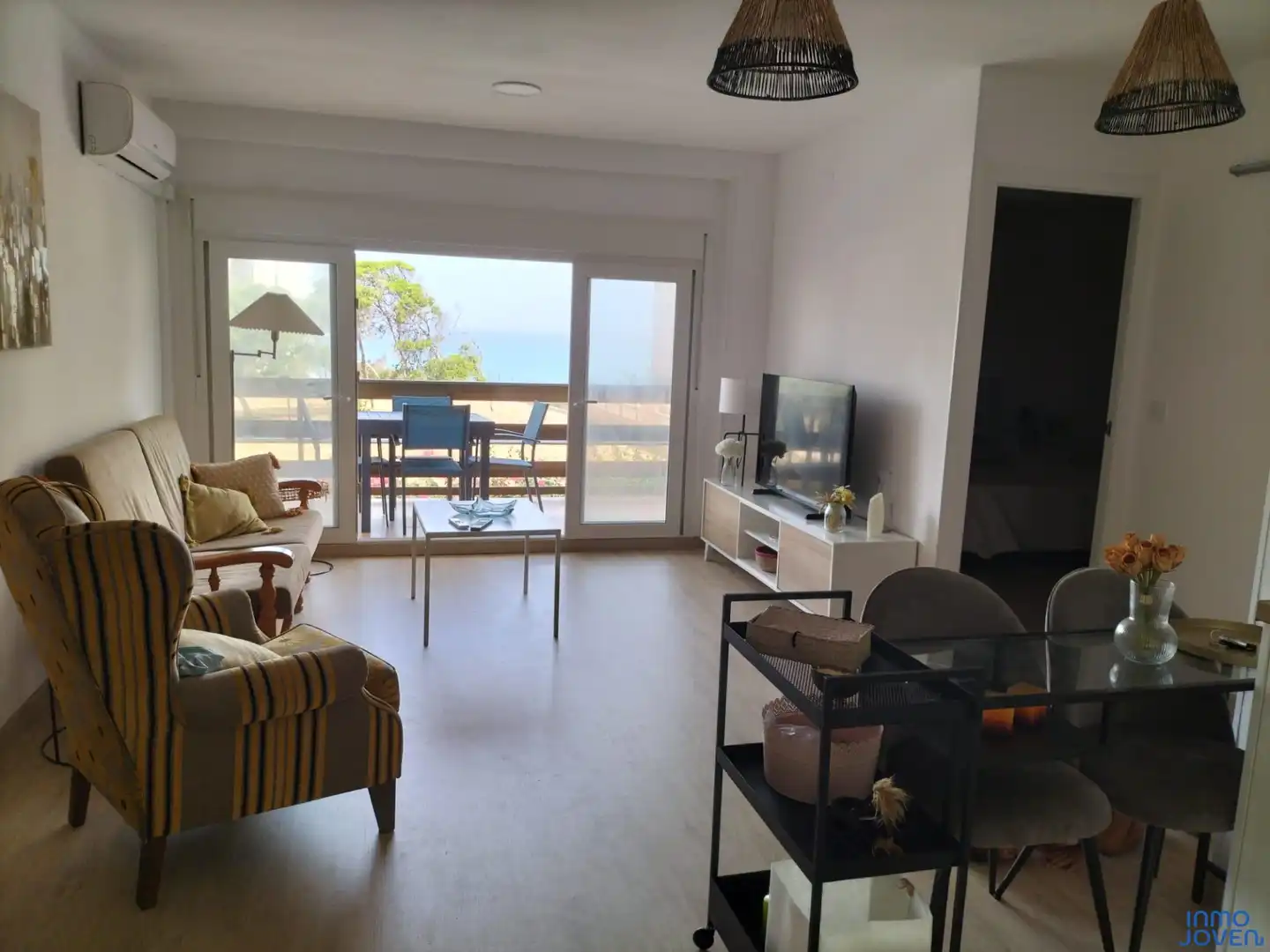 Living room of Apartments for rent in El Campello  with Air Conditioner, Heating and Terrace