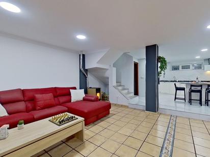 Living room of Single-family semi-detached for sale in Polanco  with Balcony