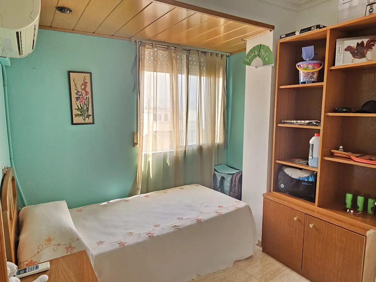Bedroom of Flat for sale in Santa Pola  with Air Conditioner, Furnished and TV