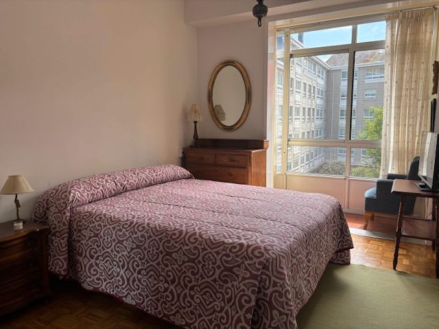 Bedroom of Flat to rent in Ferrol  with Parquet flooring, Furnished and TV