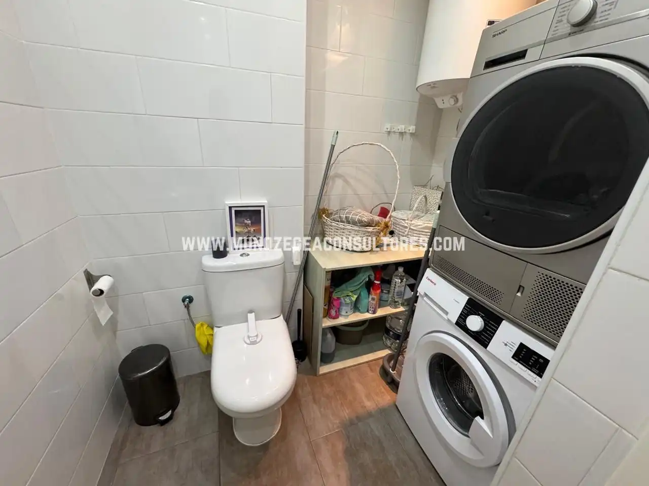 Badezimmer von Haus oder Chalet zum Verkauf in Lucena mit Klimaanlage und Terrasse