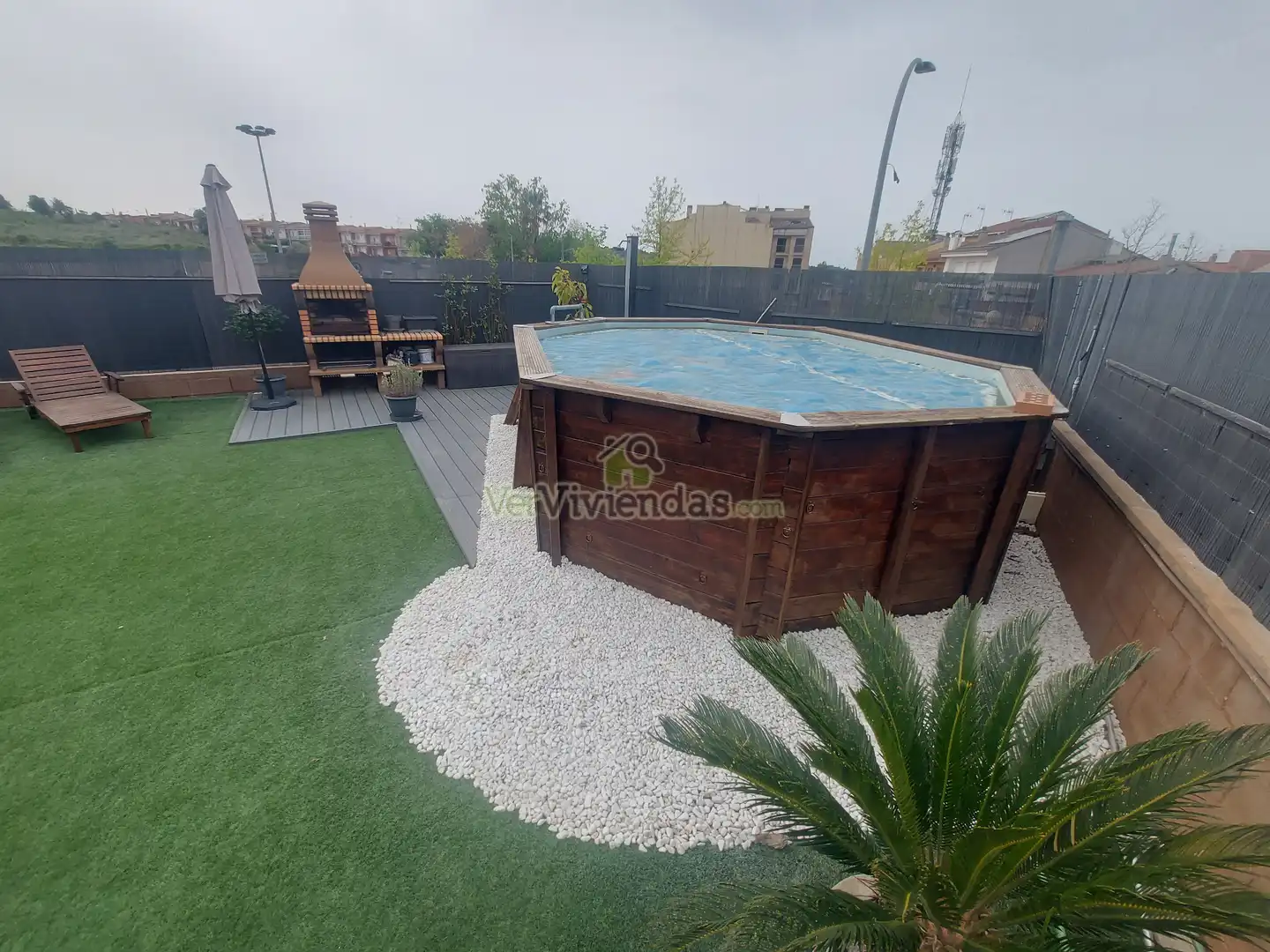 Jardí de Casa o xalet en venda en Piera amb Aire condicionat, Calefacció i Jardí privat