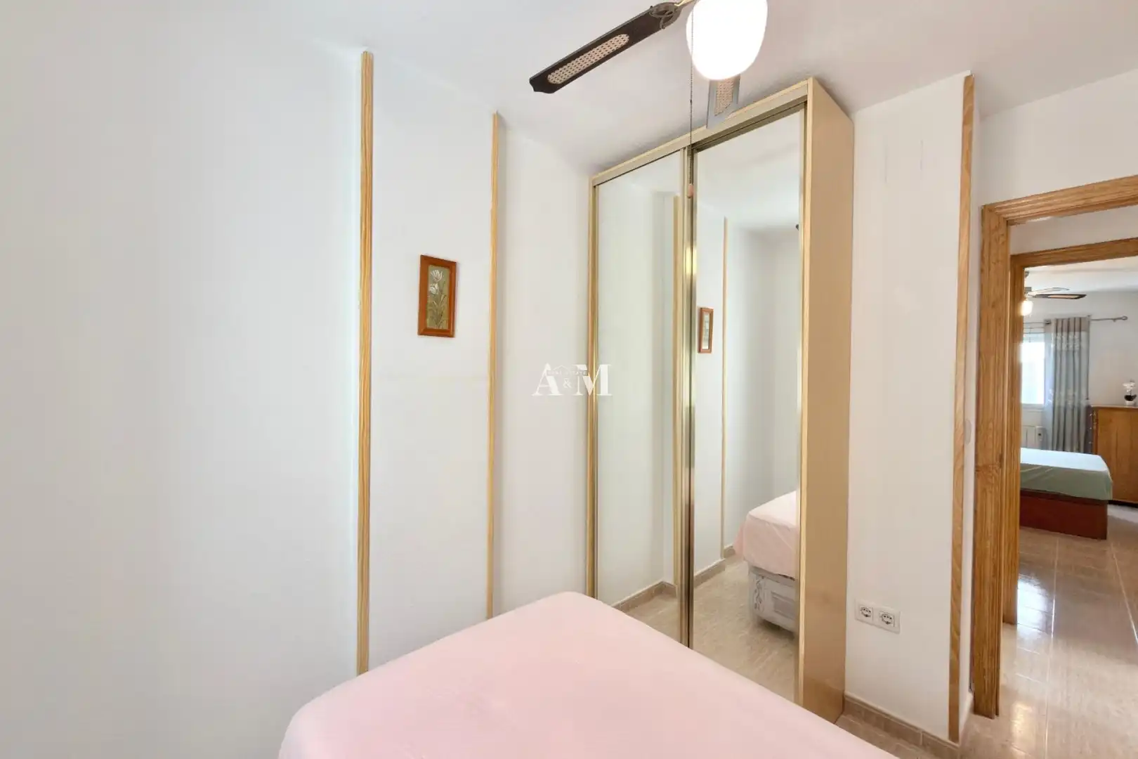 Bedroom of Flat for rent in Torrevieja  with Air Conditioner, Heating and Terrace