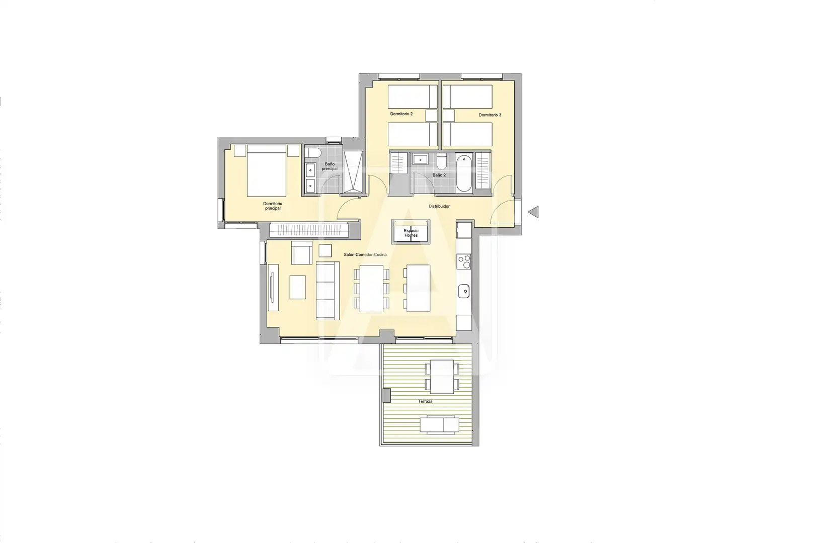 Appartement compact avec piscine à vendre à Zona Levante - Playa Fossa, imagen 20