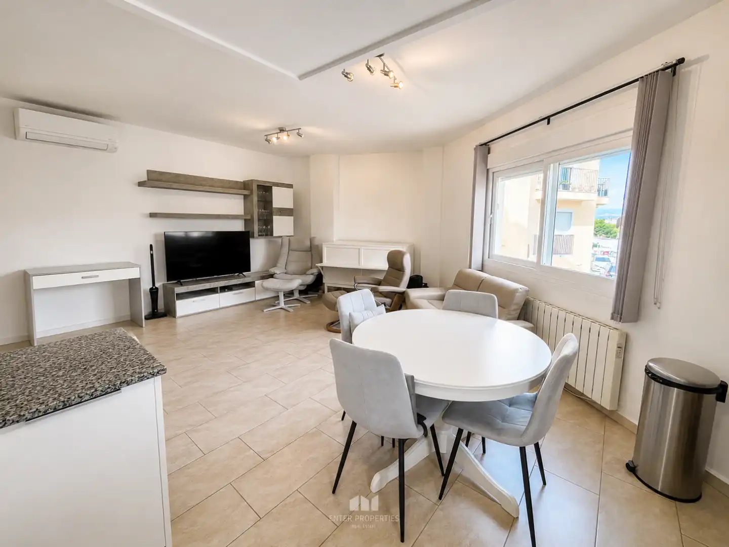 Sala de estar de Piso en venta en Teulada con Aire acondicionado y Calefacción