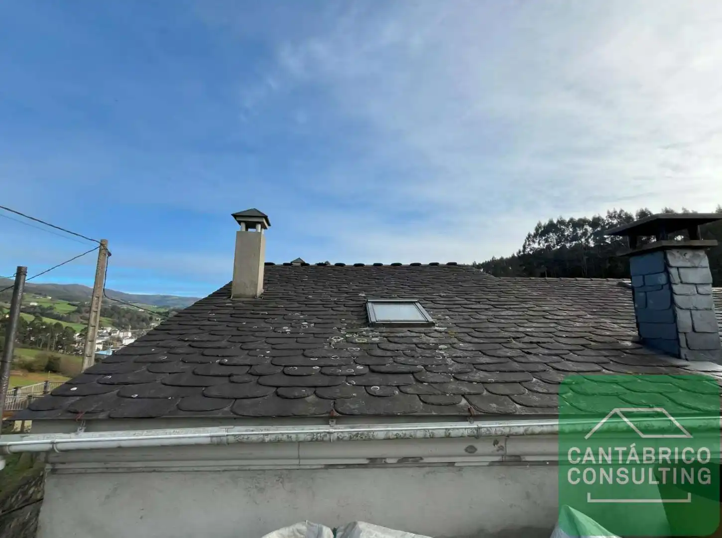 Vista exterior de Casa adosada en venta en Vegadeo