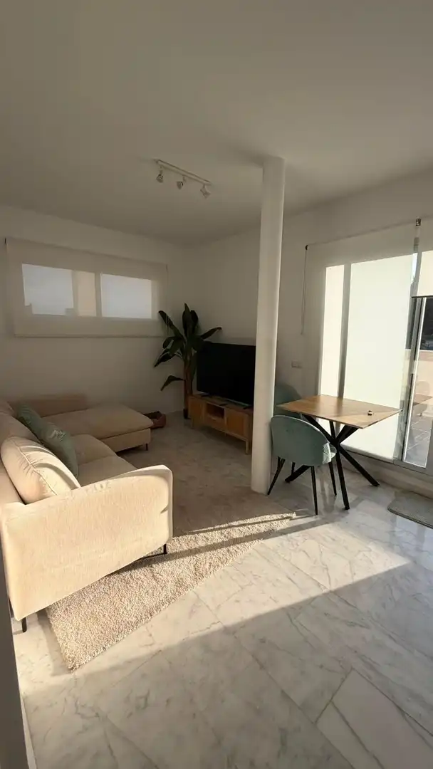 Living room of Attic for rent in Mijas  with Air Conditioner, Heating and Terrace