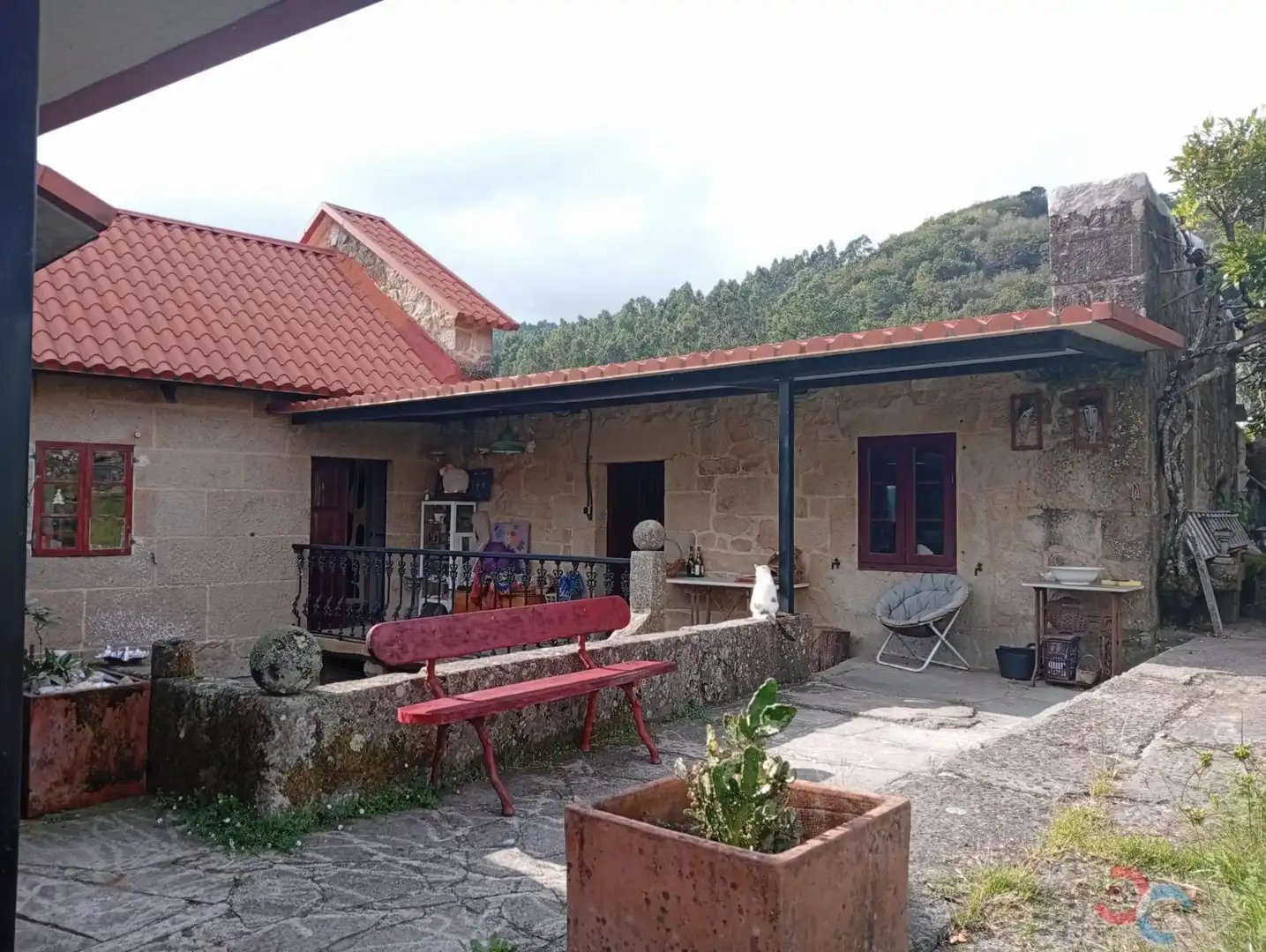 Vista exterior de Casa o chalet en venta en Campo Lameiro
