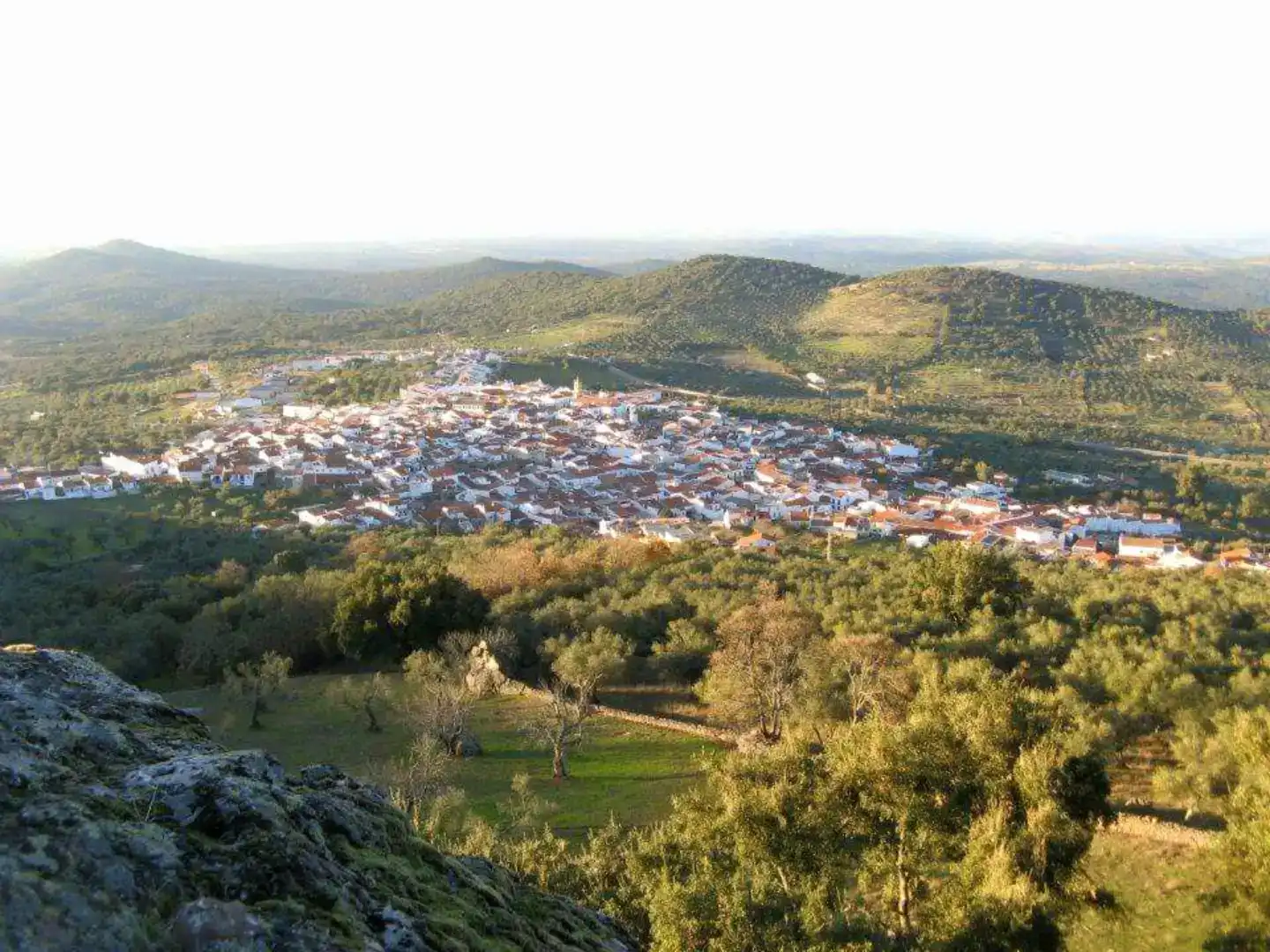 Vista exterior de Piso en venta en Cabeza la Vaca con Balcón