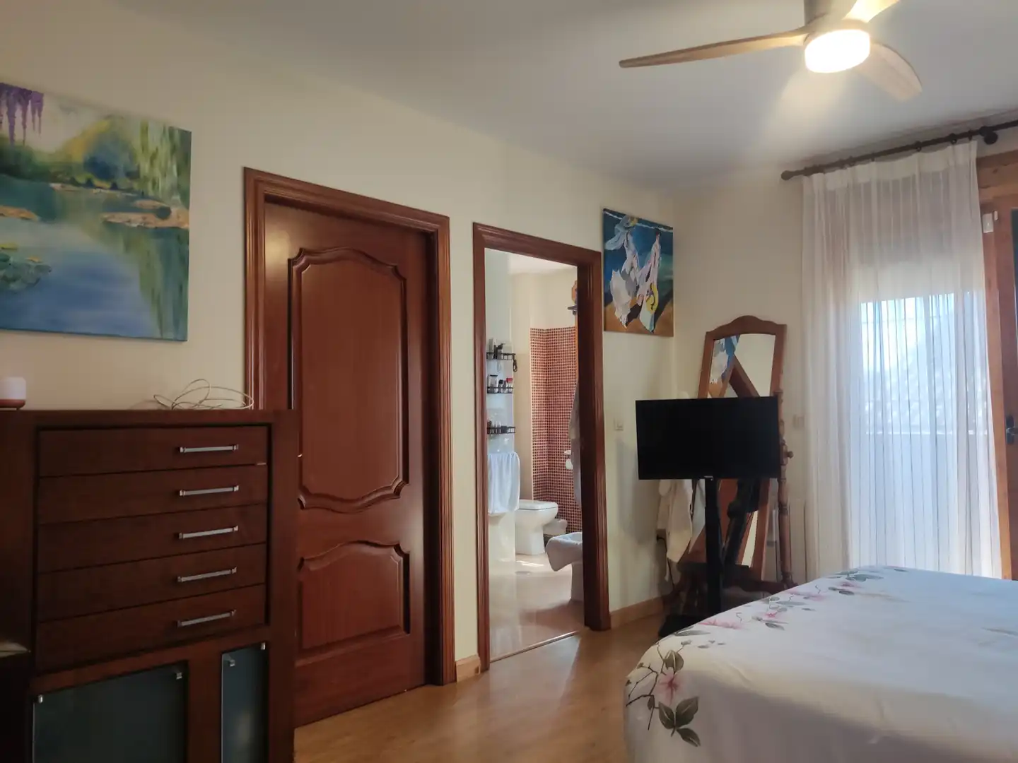 Dormitori de Casa o xalet en venda en Ciudad Real amb Aire condicionat, Calefacció i Jardí privat