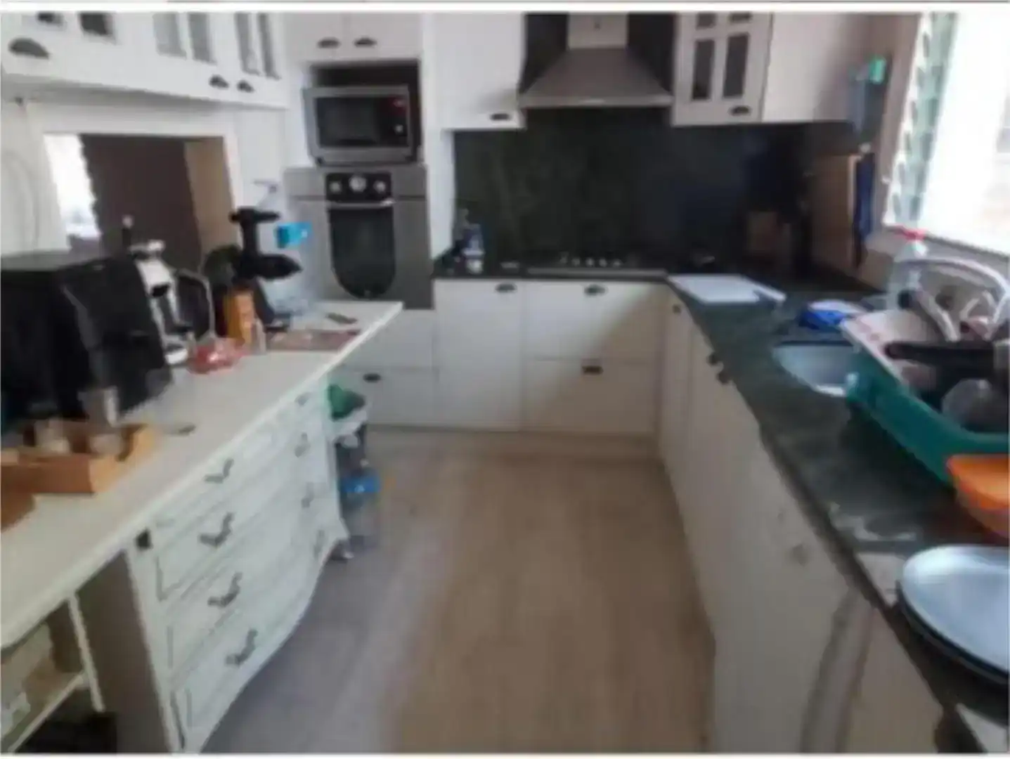Kitchen of Flat for rent in Castellar del Vallès  with Private garden and Furnished