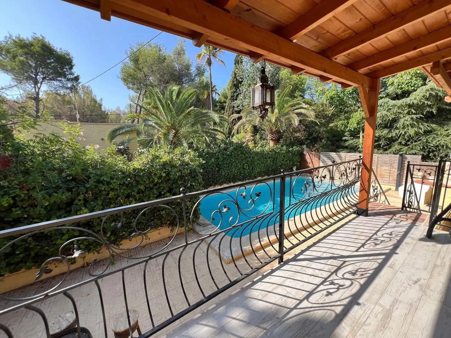 Terrassa de Casa o xalet de lloguer en L'Alfàs del Pi amb Aire condicionat, Jardí privat i Terrassa