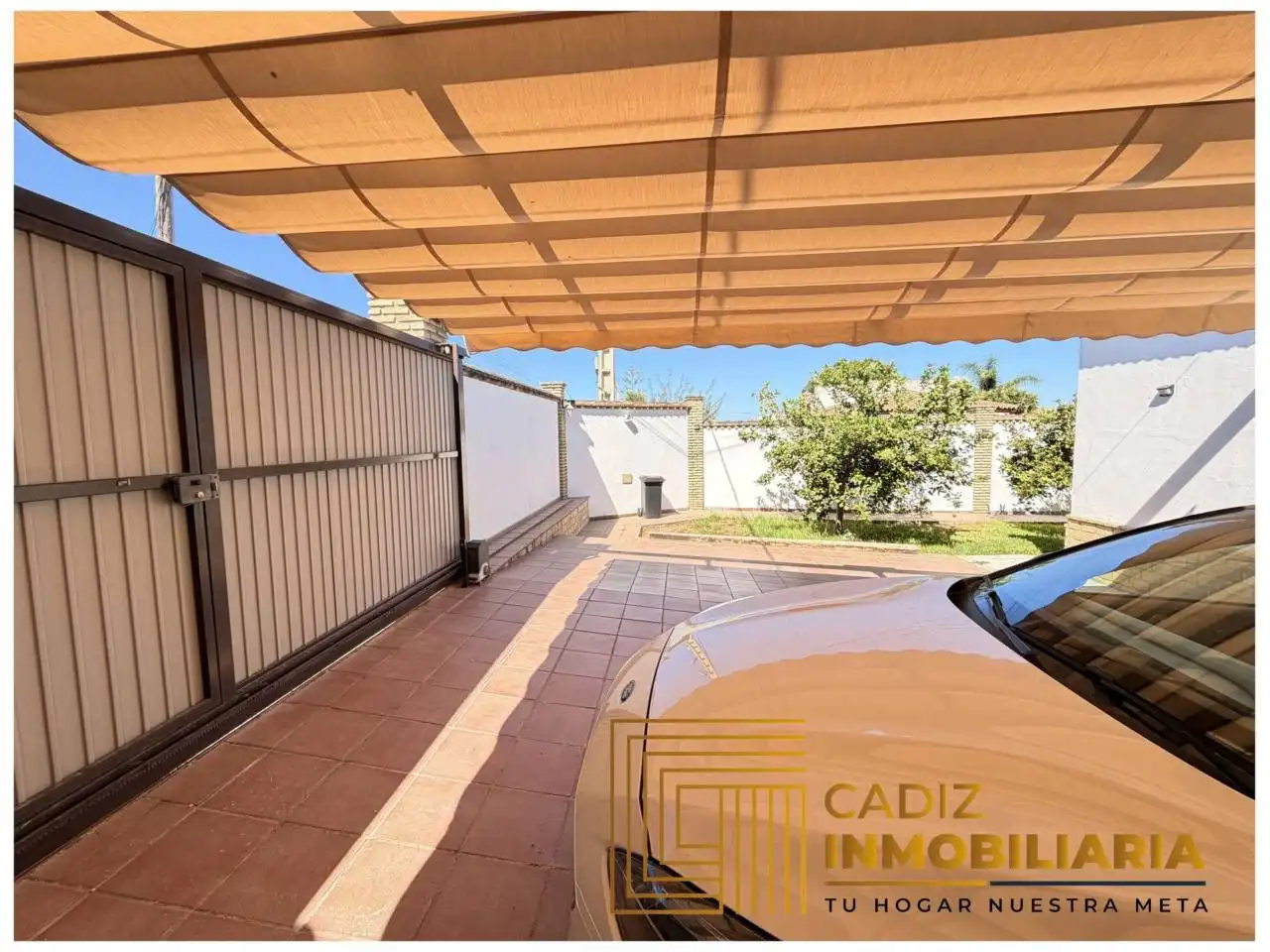 Terrassa de Finca rústica en venda en Chiclana de la Frontera amb Aire condicionat, Jardí privat i Terrassa