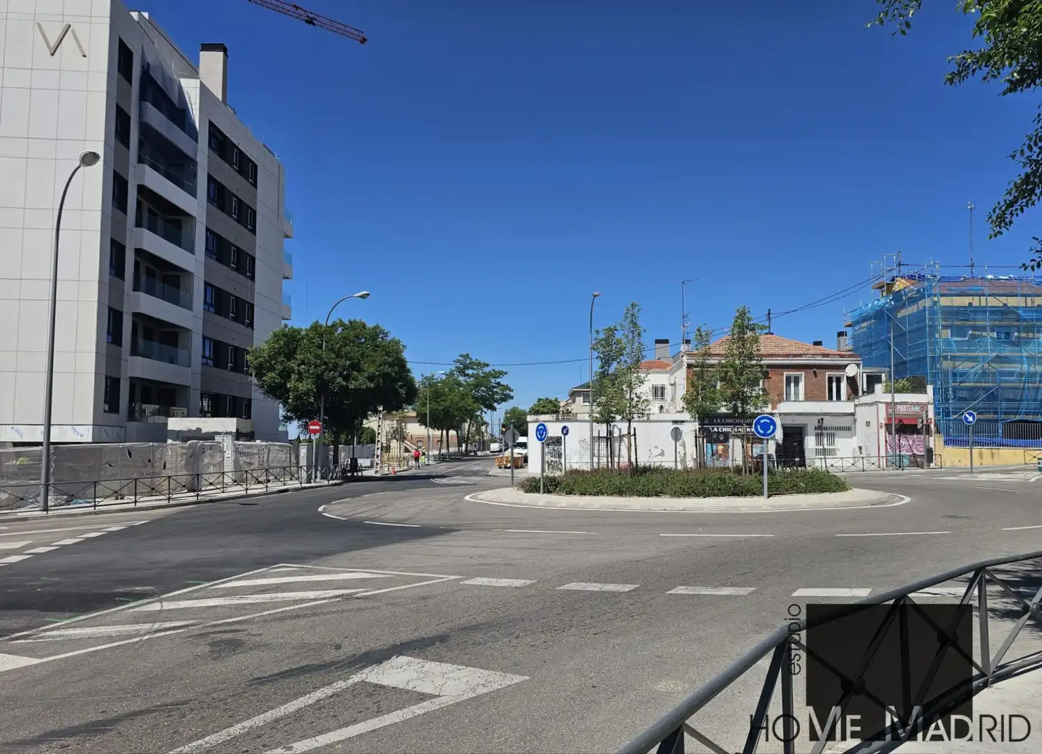 Vista exterior de Estudi en venda en Madrid amb Terrassa