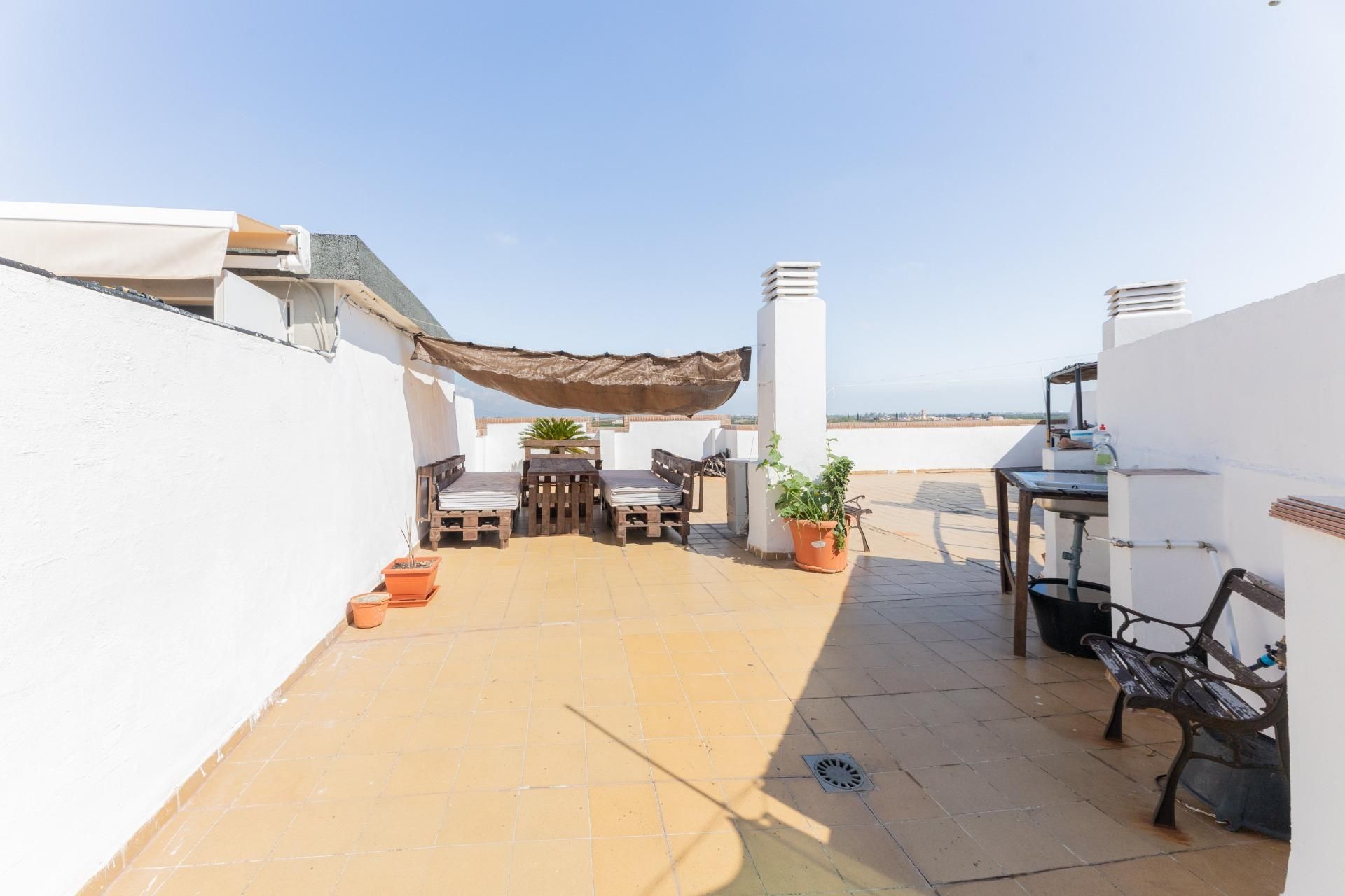 Terrasse von Dachboden zum verkauf in Nules mit Klimaanlage, Terrasse und Balkon