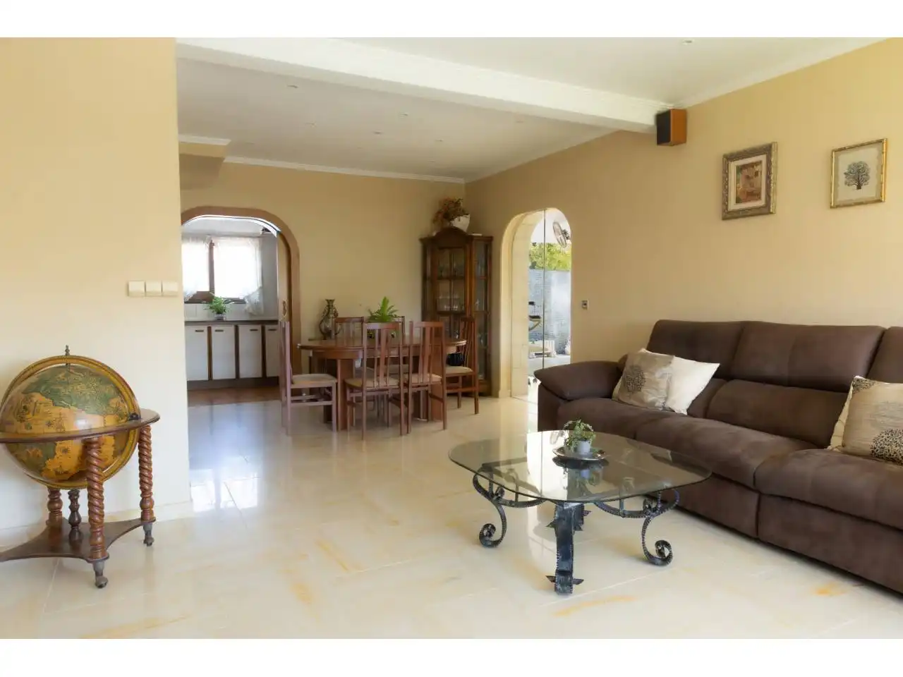 Sala d'estar de Casa o xalet en venda en L'Ametlla del Vallès amb Aire condicionat, Calefacció i Jardí privat