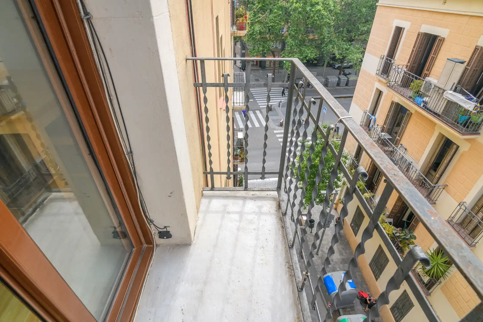 Balcony of Flat for sale in Barcelona  with Parquet flooring, Terrace and Balcony