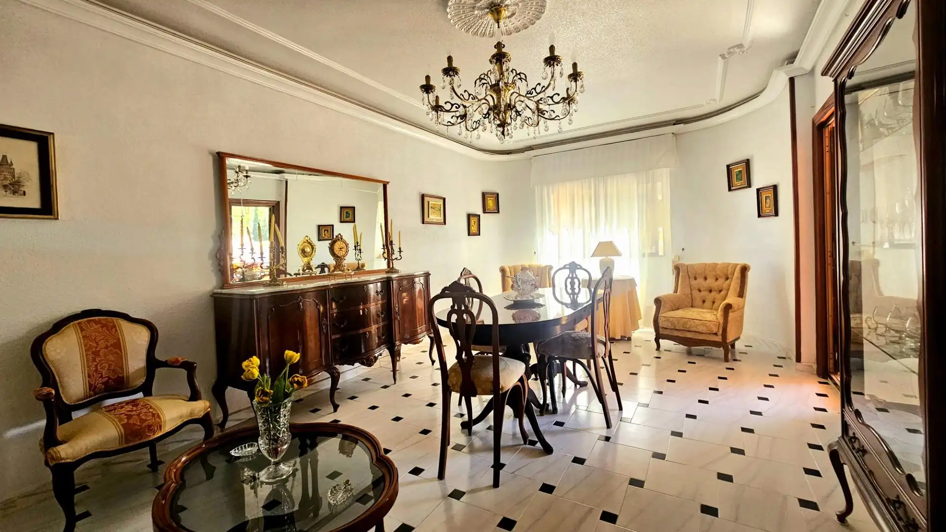 Esszimmer von Wohnung zum Verkauf in La Unión mit Klimaanlage, Terrasse und Abstellraum