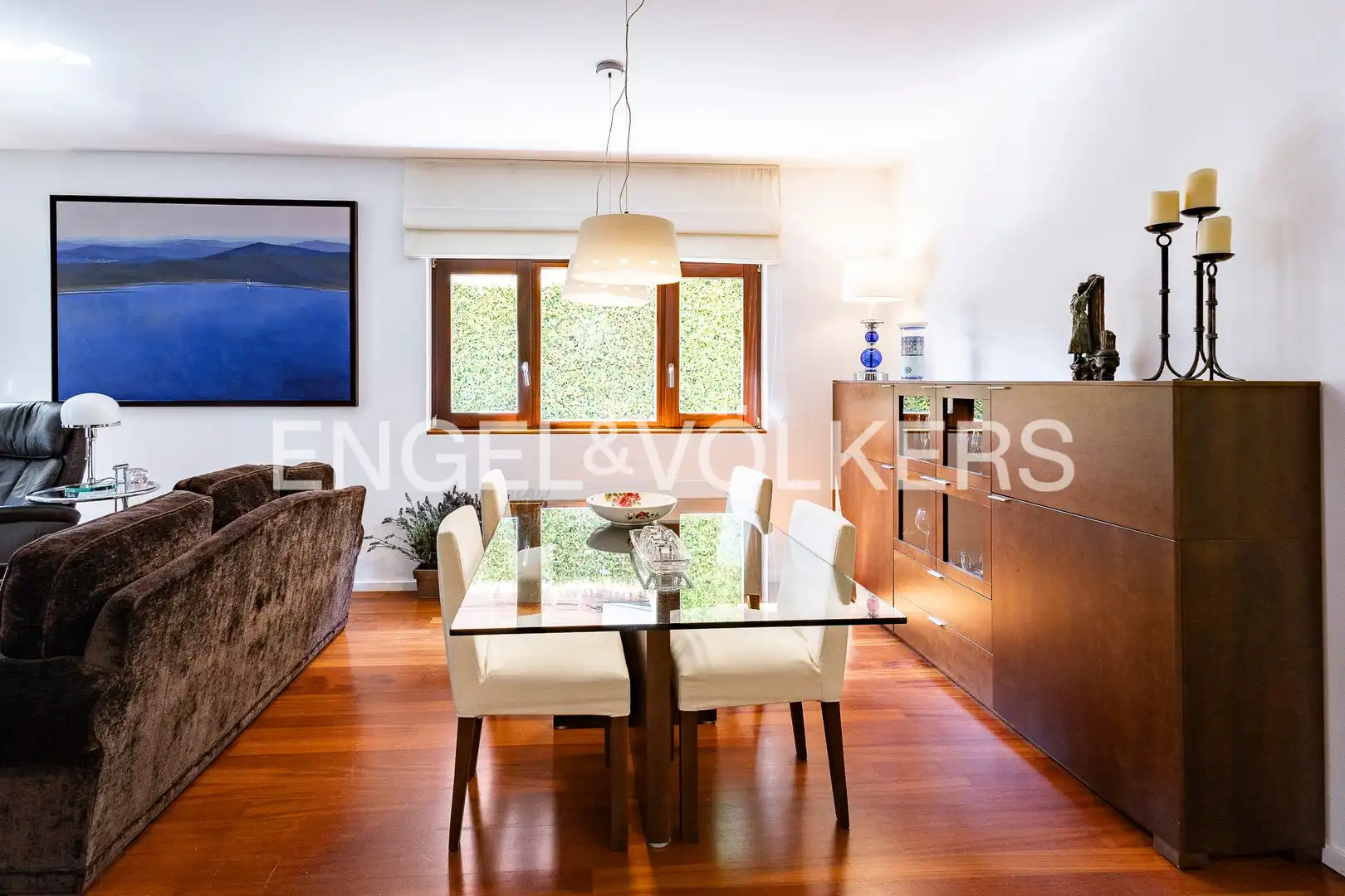 Comedor de Casa o chalet en venta en Sant Cugat del Vallès con Aire acondicionado, Calefacción y Jardín privado