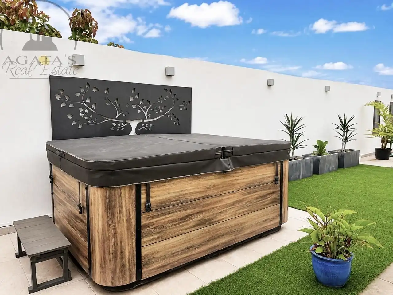 Terraza de Casa o chalet en venta en Los Realejos con Aire acondicionado, Jardín privado y Terraza