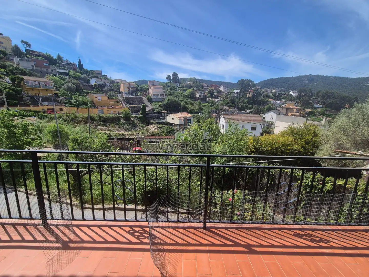 Terraza de Casa o chalet en venta en Vallirana con Jardín privado, Parquet y Terraza