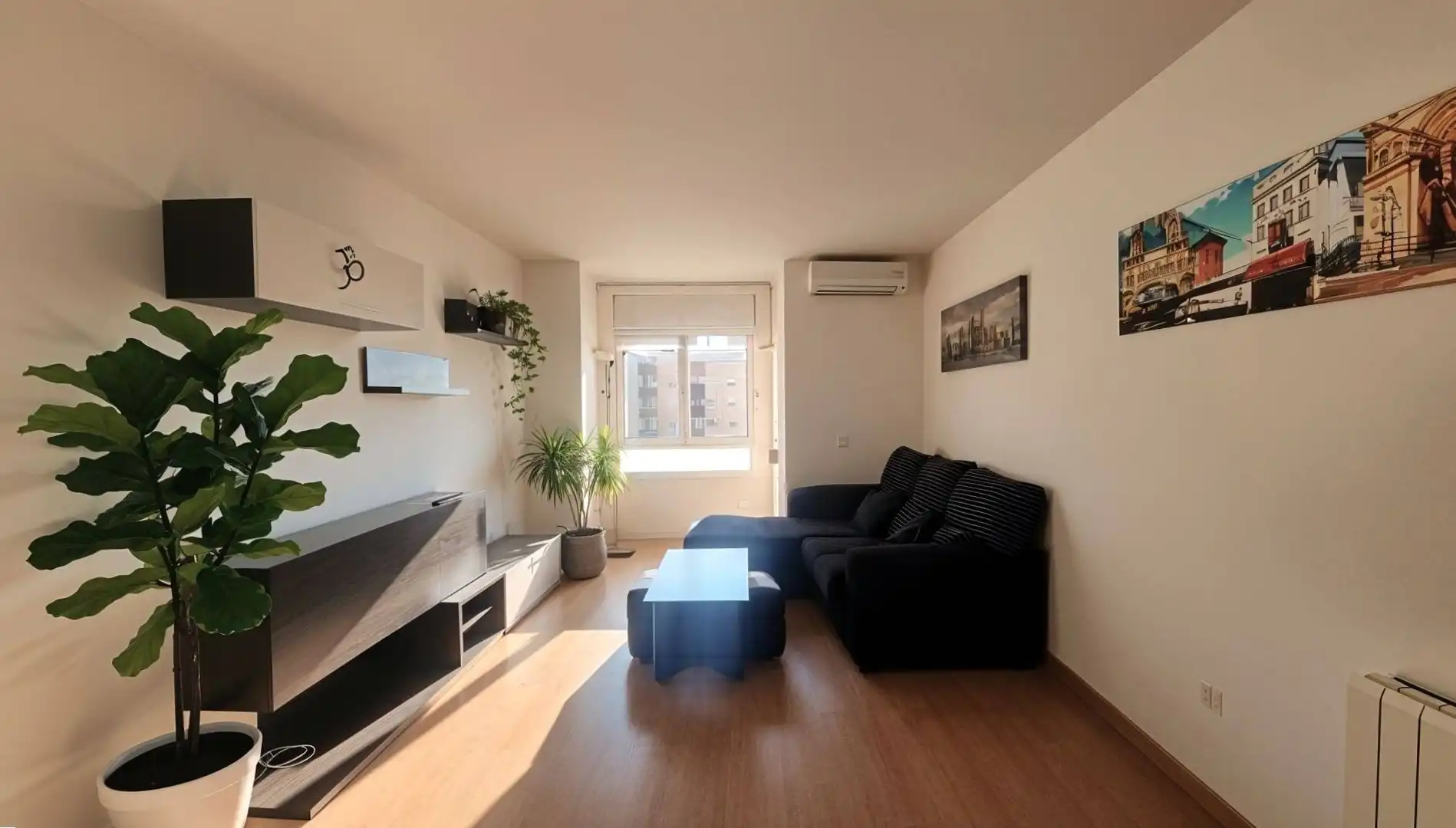 Sala de estar de Piso en venta en Reus con Aire acondicionado, Calefacción y Parquet