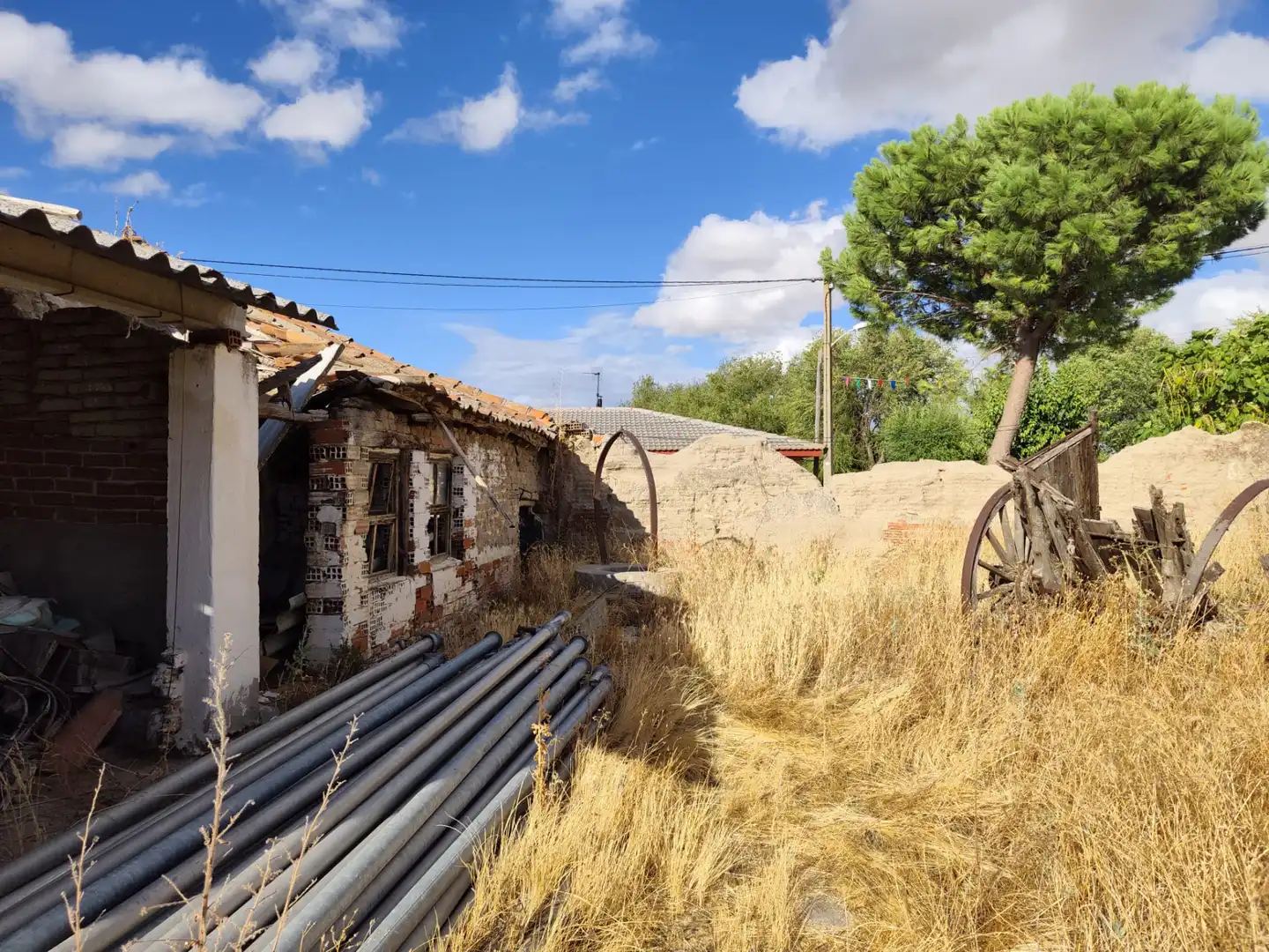 Vista exterior de Residencial en venda en Cervillego de la Cruz, Valladolid