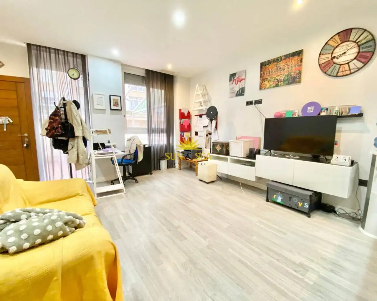 Sala de estar de Planta baja de alquiler en Guardamar del Segura con Aire acondicionado, Calefacción y Terraza