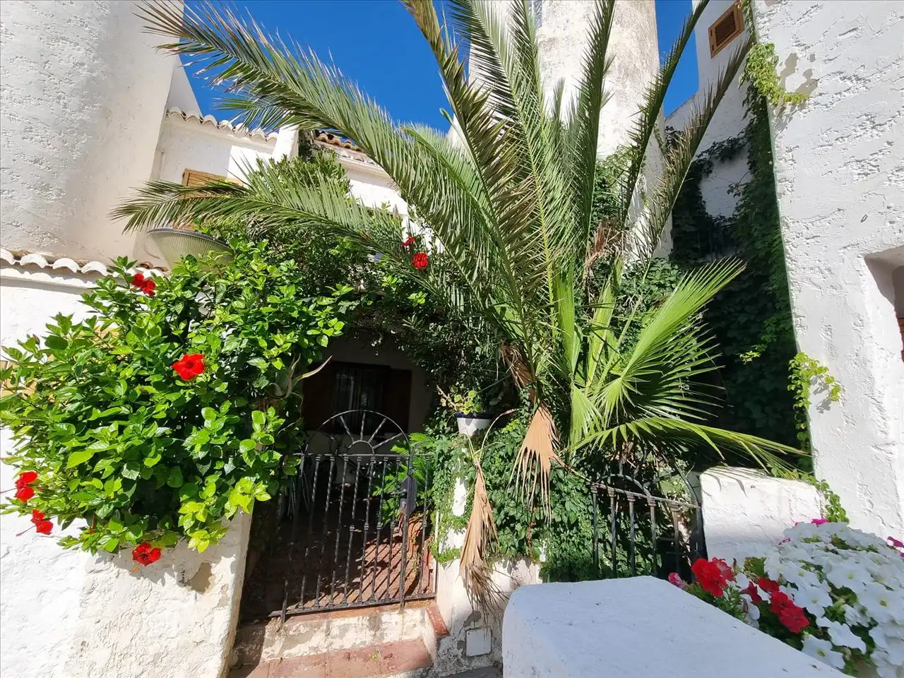 Jardín de Casa adosada en venta en Valencia con Aire acondicionado