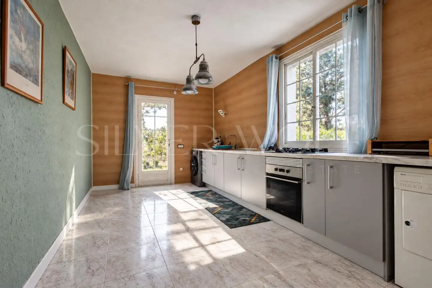 Cocina de Casa o chalet en venta en Cervelló con Aire acondicionado, Calefacción y Jardín privado