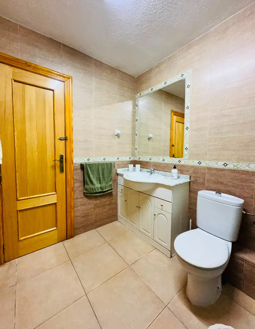 Bathroom of Flat for sale in Águilas  with Air Conditioner, Furnished and Balcony