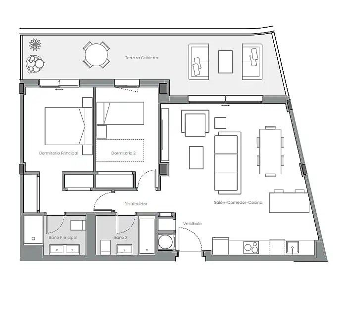 Apartament amb ascensor en venda a Playa Bahía Dorada, imagen 16