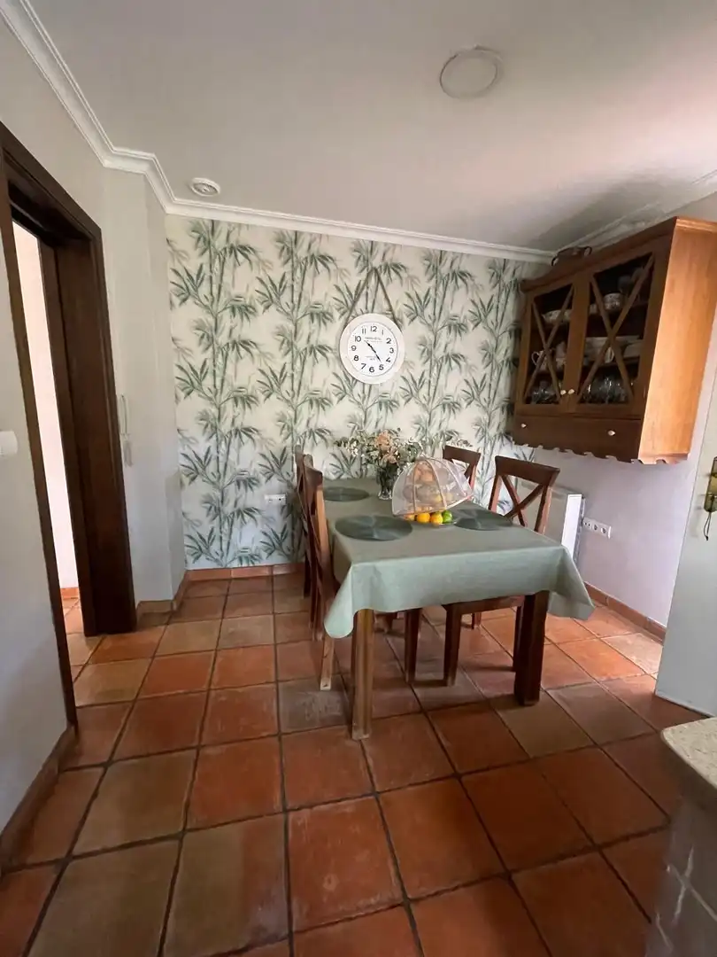 Dining room of Houses for sale in Algeciras  with Air Conditioner, Private garden and Swimming Pool
