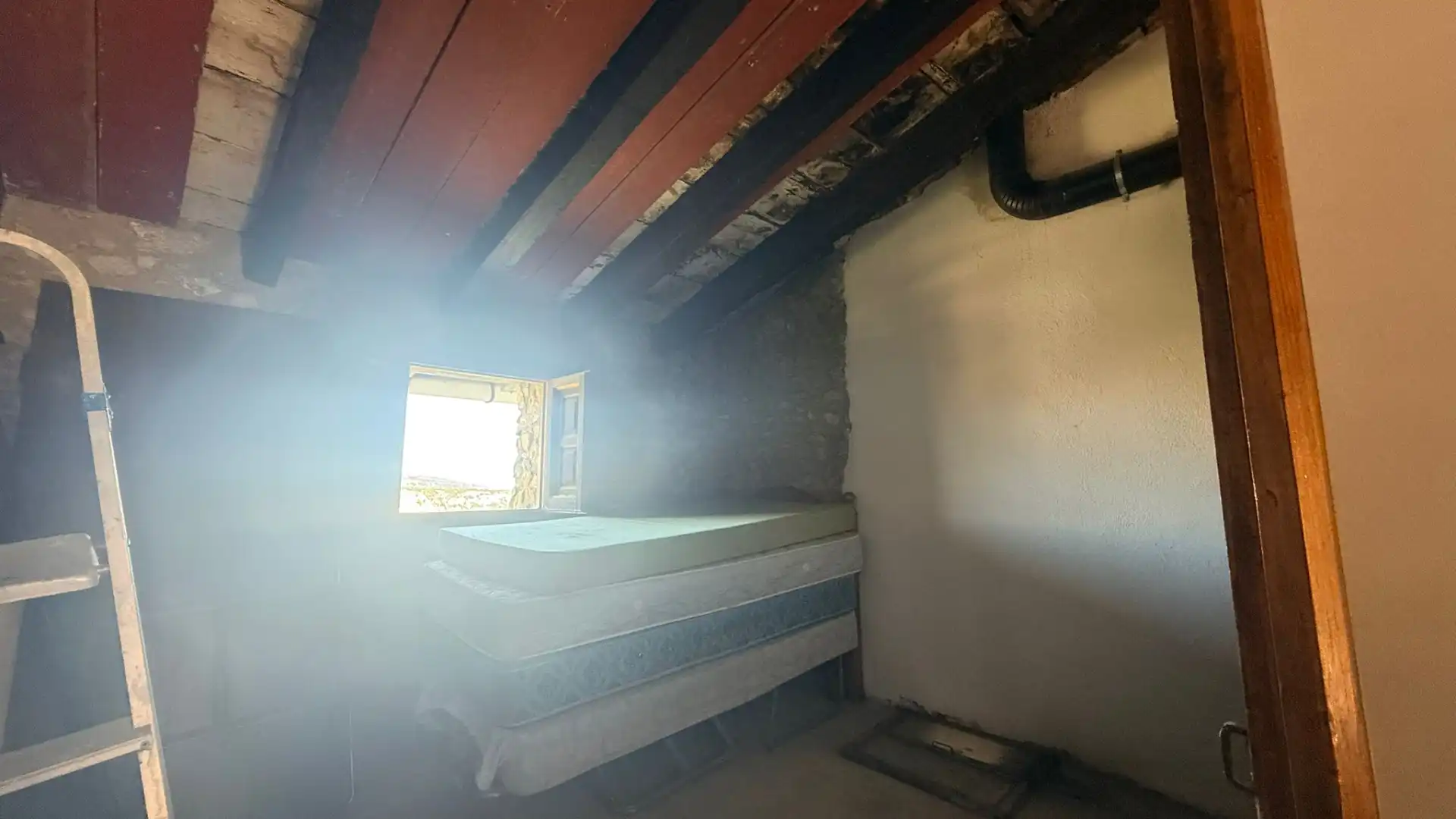 Bedroom of Houses for sale in Villafranca del Cid / Vilafranca  with Private garden, Storage room and Balcony