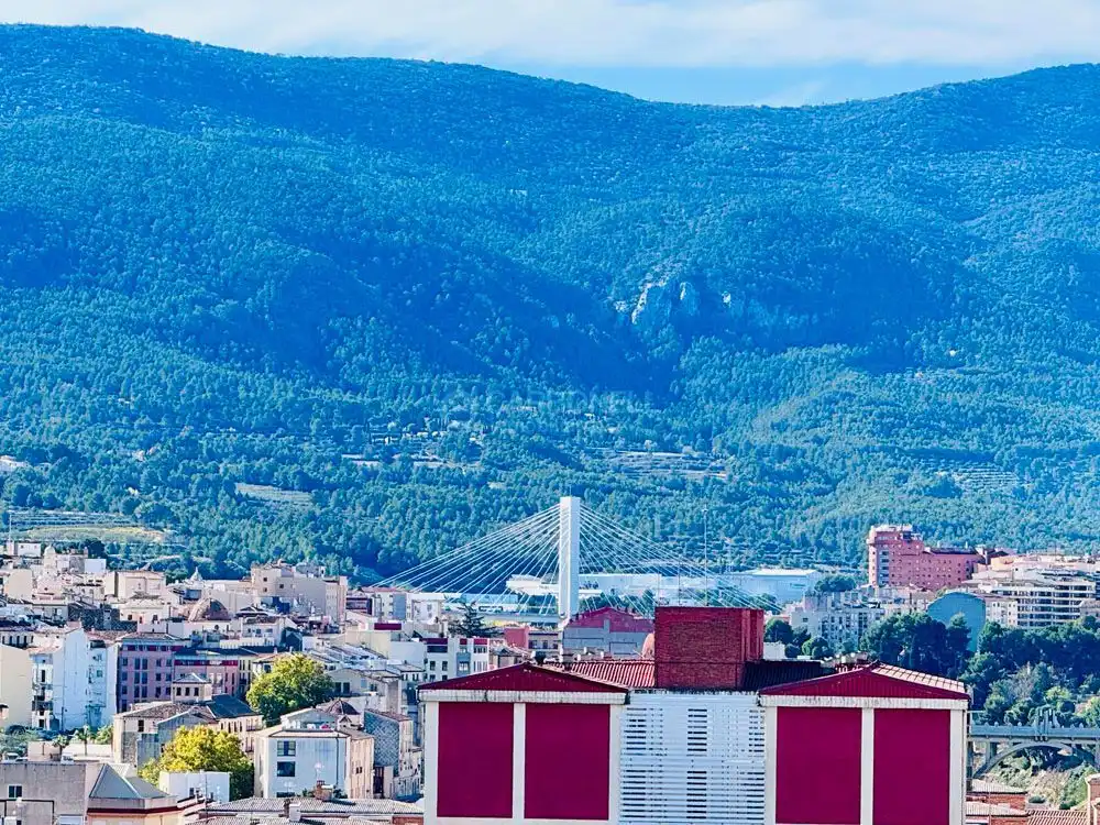 Vista exterior de Àtic en venda en Alcoy / Alcoi amb Calefacció i Terrassa